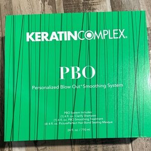 Keratin Complex PBO Personalized Blow Out Smoothing System - Green